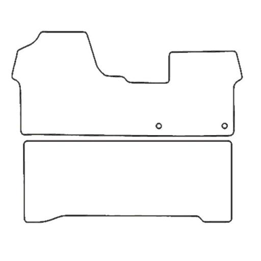 Citroen Dispatch  Crew Van Mats 2016 onwards