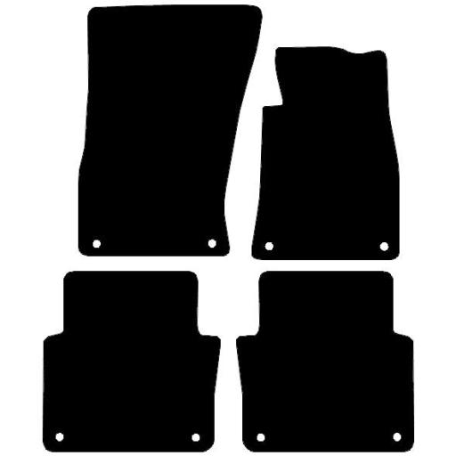 Audi A8 Car Mats SWB 2nd gen. 2003-09