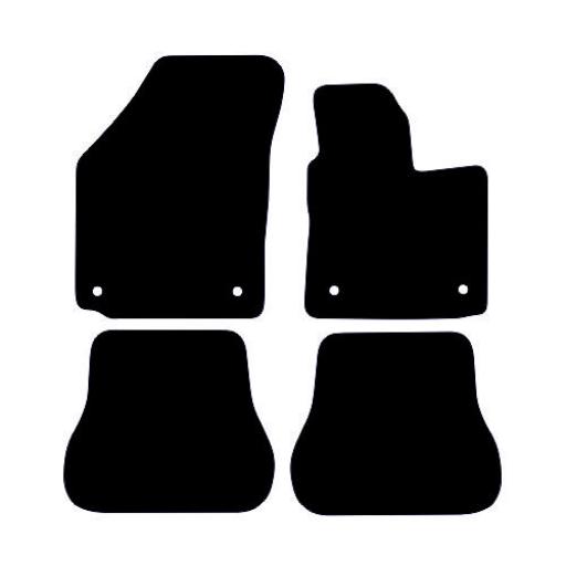 VW Caddy Maxi Life Car Mats 2008 - 2021