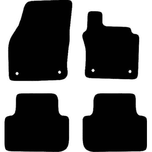 VW Golf SV Car Mats 2015-2018