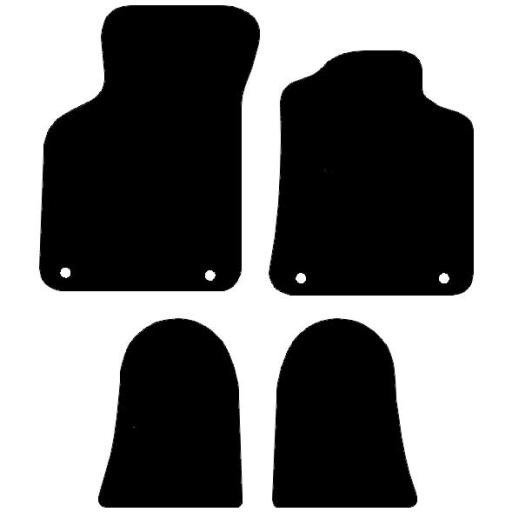 Audi TT Coupe / Roadster Car Mats MK1 1999-06