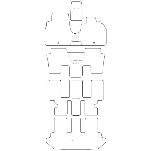 Citroen C8 Floor Mats 2003 onwards.