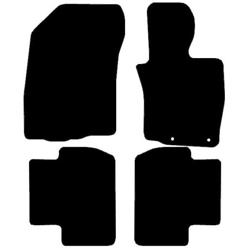 Citroen C-Crosser Car Mats Manual 2007-12